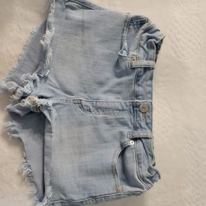 Aeropostal blue jean shorts size 13/14